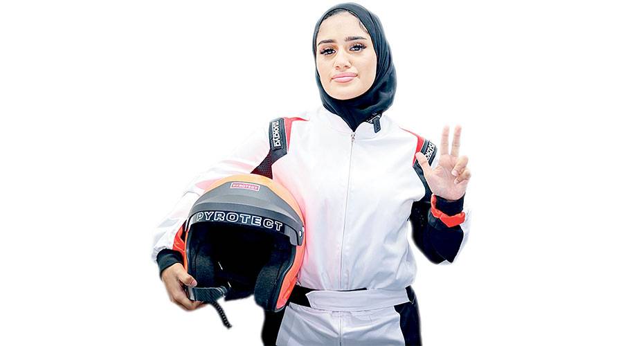 علياء عبد السلام تشارك في «الفورمولا 4» بالنرويج