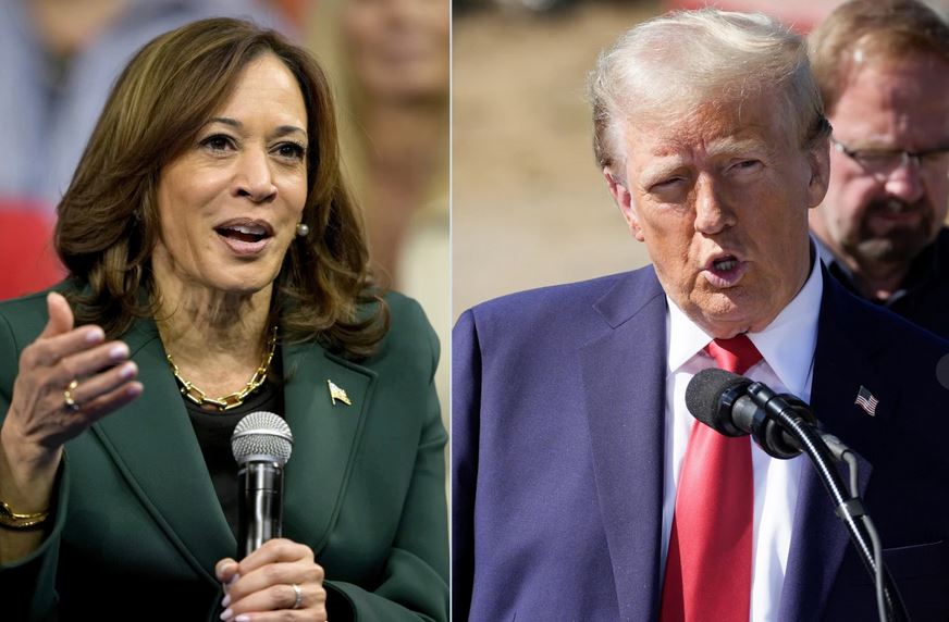 Trump in the most famous square in the world…and Harris “from neighborhood to neighborhood”