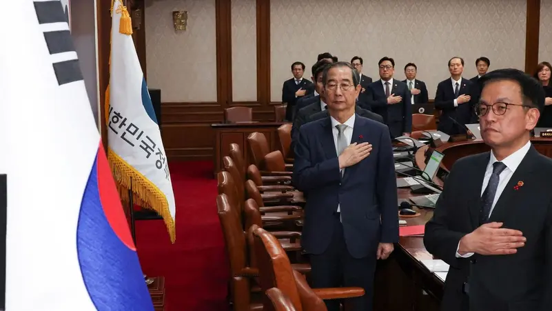 South Korea’s parliament meets to vote on the impeachment of the interim president