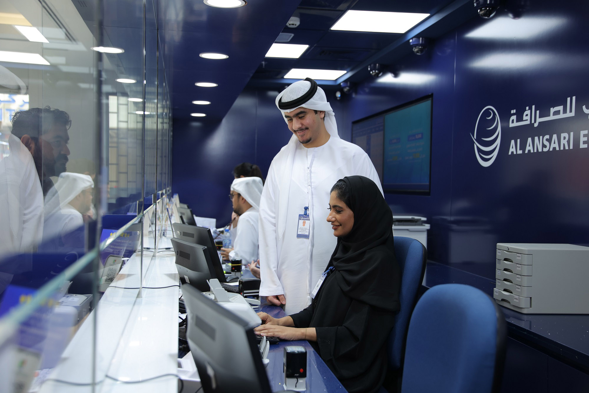 “Al Ansari” provides a service that collects “retirement pension” contributions