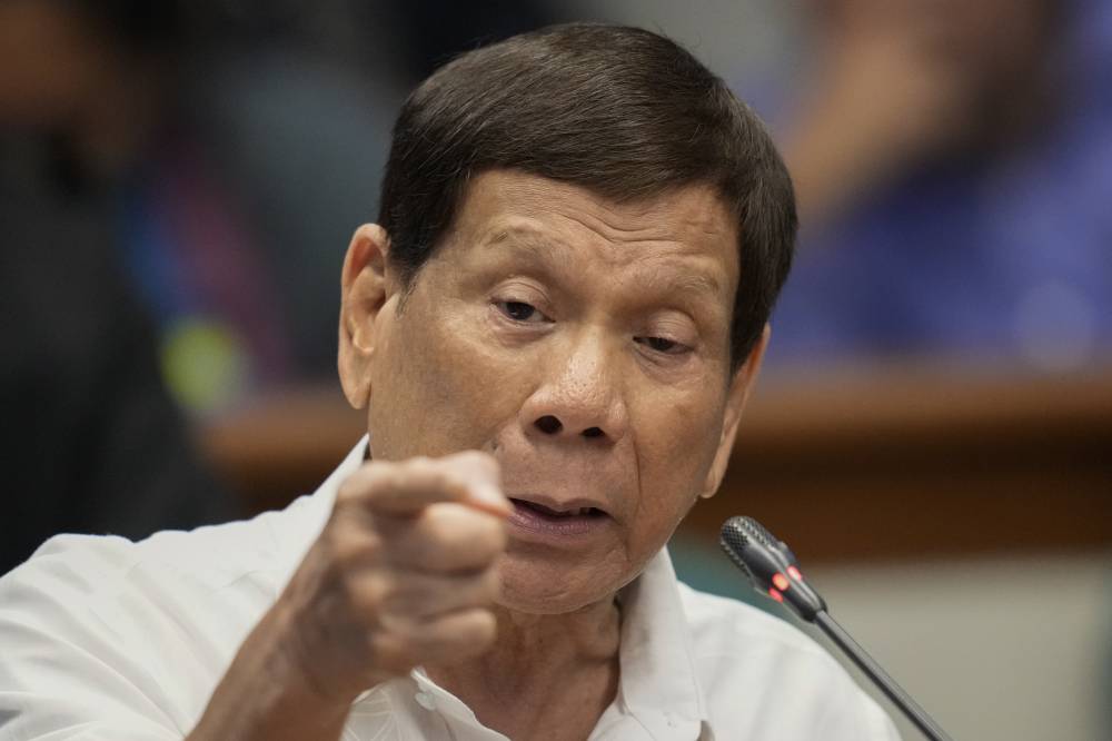 For the first time, the former Philippine president is before the International Criminal