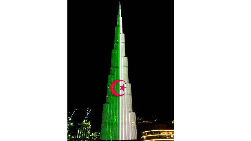 ألوان العلم الجزائري