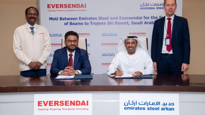 «حديد الإمارات» و«إيفرسينداي» تعقدان شراكة لتعزيز الأعمال في السعودية