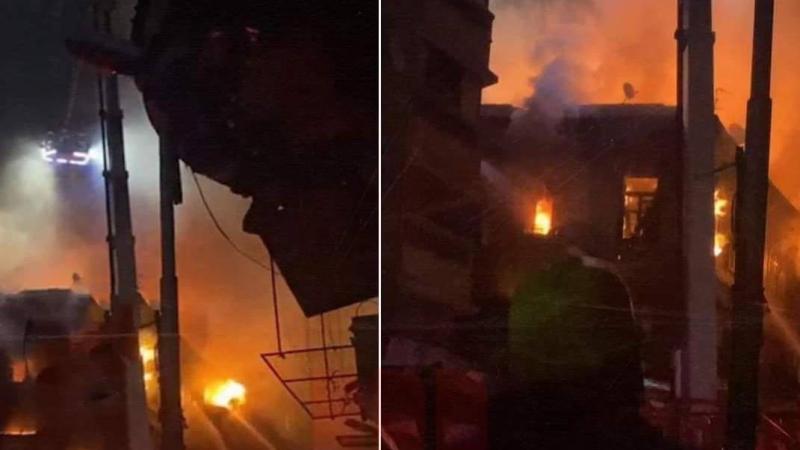 8ساعات من الرعب.. تفاصيل حريق العتبة في مصر