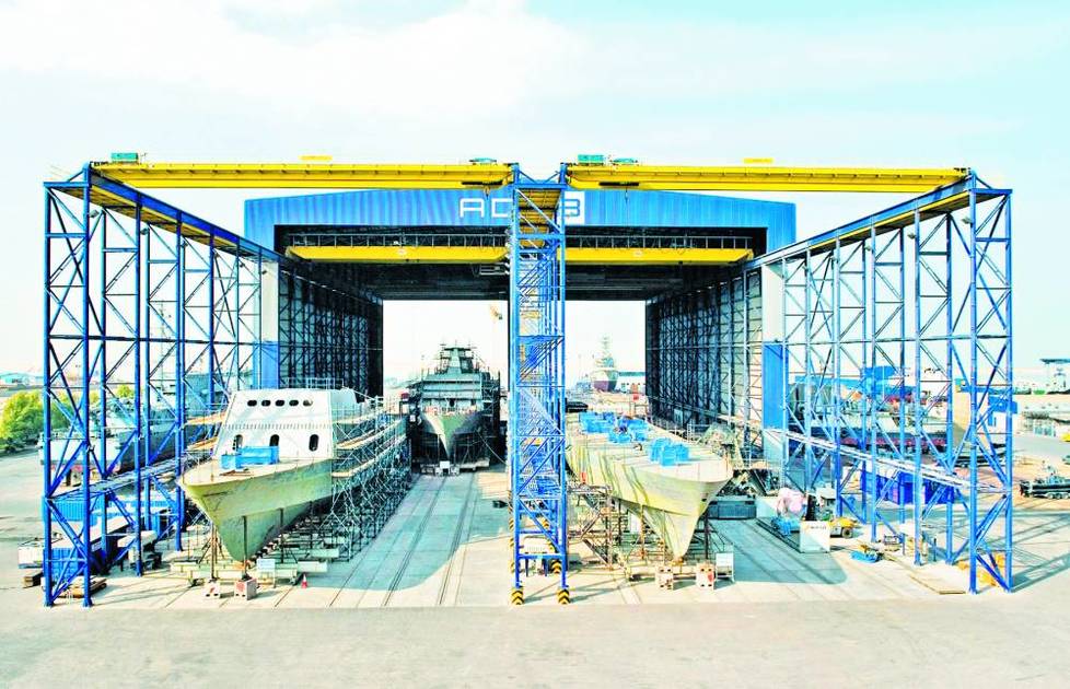 Abu Dhabi Ship Building turns profitability and 300% revenue growth