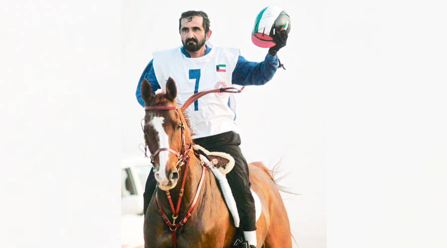 Mohammed bin Rashid .. the lover in the first place