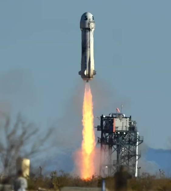 A female space crew led by Bezos’ wife