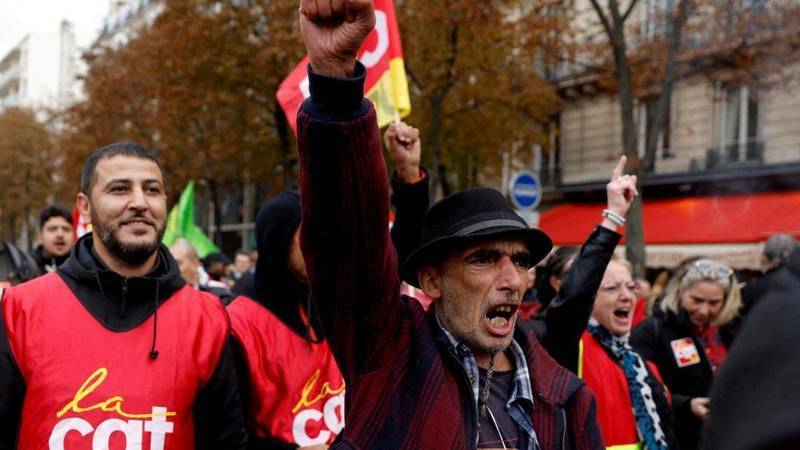 France… un dirigeant syndical s’est engagé à poursuivre la lutte contre le plan de retraite de Macron