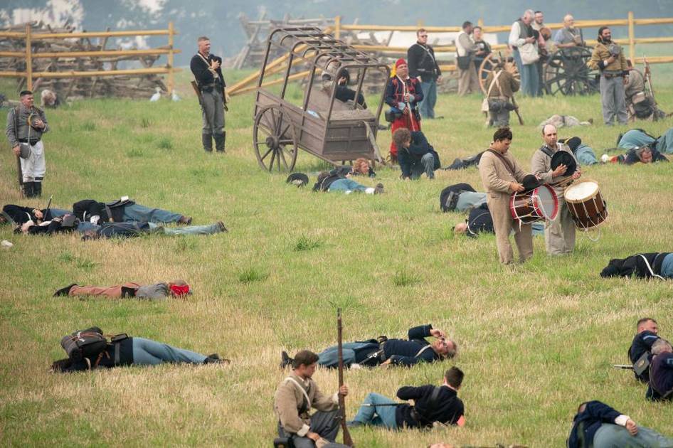 Commemorating the Battle of Gettysburg: Re-enactment of the Bloodiest 19th Century Civil War Battle