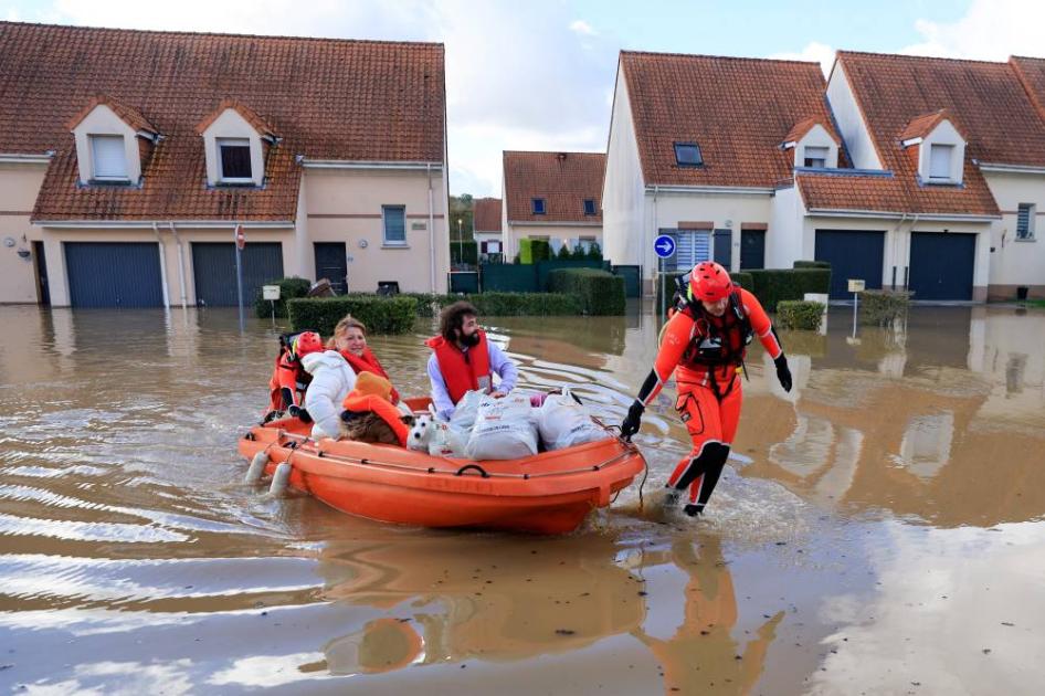 Des milliers d’habitants ont été évacués dans le nord de la France en raison des inondations