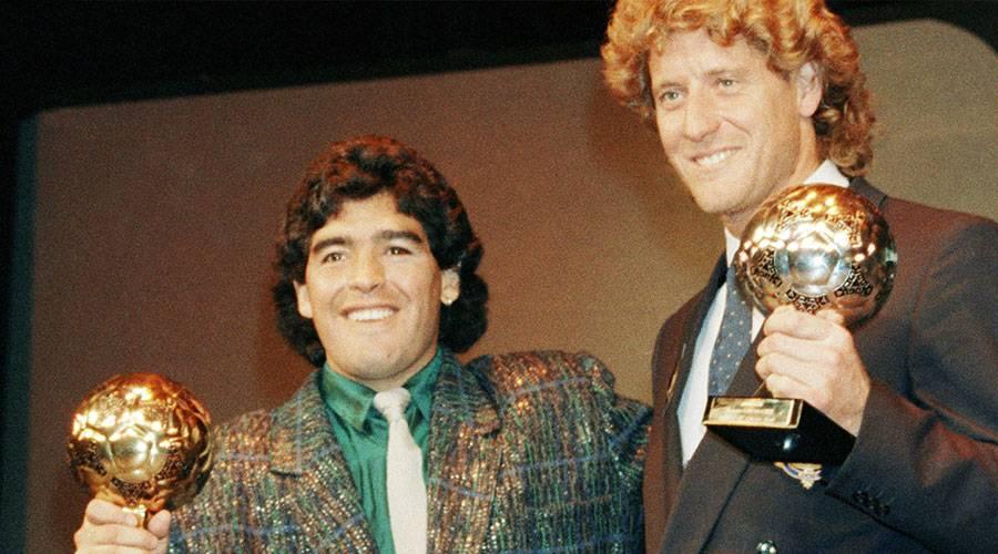 Maradona's heirs are trying to prevent the sale of his 1986 Ballon d'Or