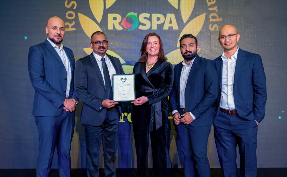 RAKEZ Earns Silver Award from ROSPA for Health and Safety Standards