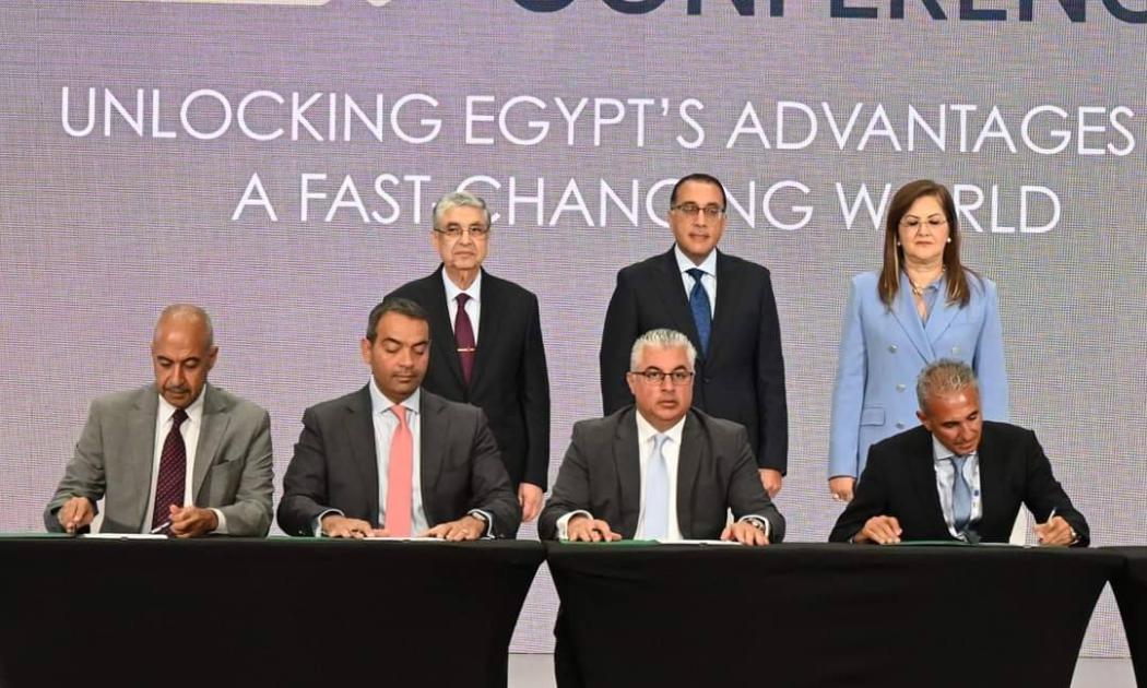 Egypt seals four deals with global firms for $33 billion to manufacture environmentally friendly ammonia