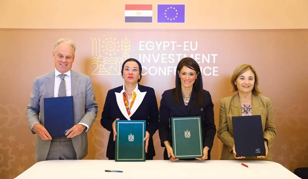 621 million euros to Egypt from the European Bank to support green industries and investment