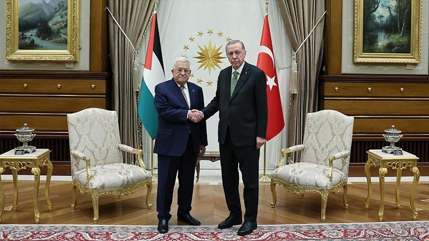 Abbas meets Erdogan in Ankara